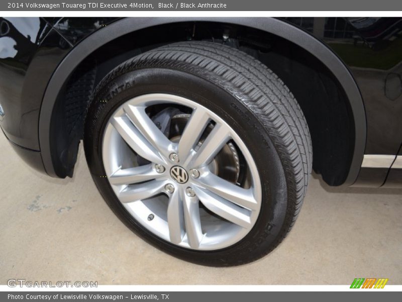Black / Black Anthracite 2014 Volkswagen Touareg TDI Executive 4Motion