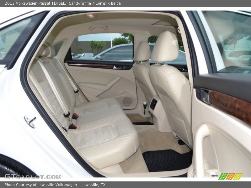 Candy White / Cornsilk Beige 2013 Volkswagen Passat TDI SEL