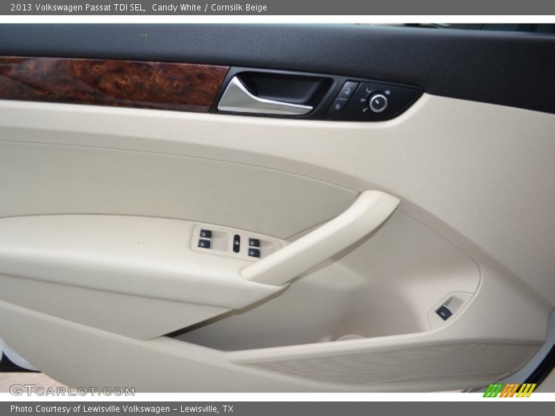 Candy White / Cornsilk Beige 2013 Volkswagen Passat TDI SEL