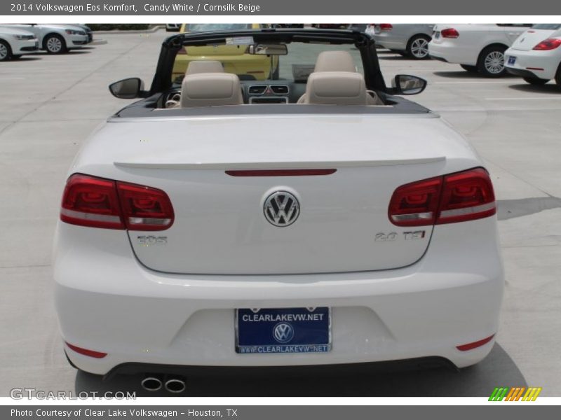 Candy White / Cornsilk Beige 2014 Volkswagen Eos Komfort