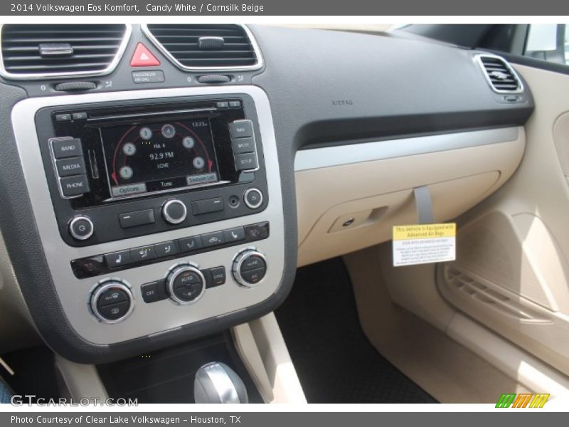 Candy White / Cornsilk Beige 2014 Volkswagen Eos Komfort