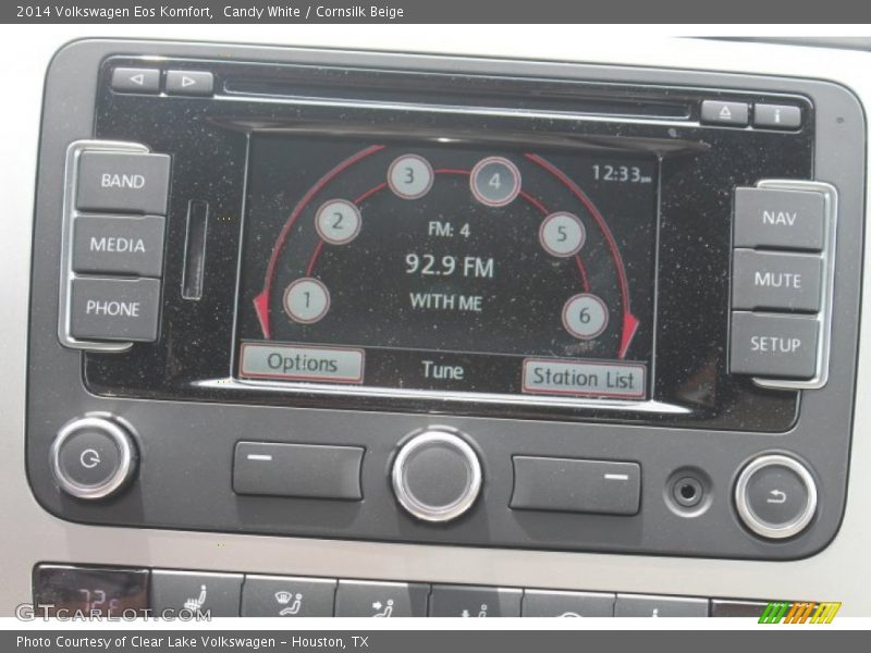 Candy White / Cornsilk Beige 2014 Volkswagen Eos Komfort