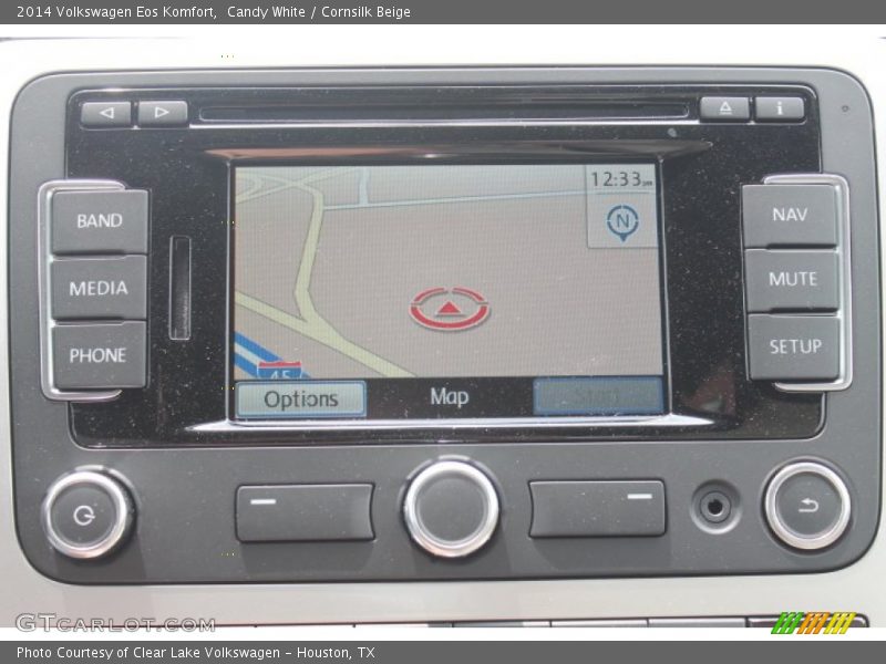 Candy White / Cornsilk Beige 2014 Volkswagen Eos Komfort