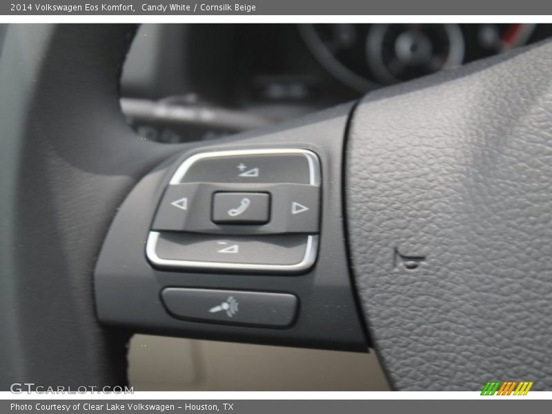 Candy White / Cornsilk Beige 2014 Volkswagen Eos Komfort