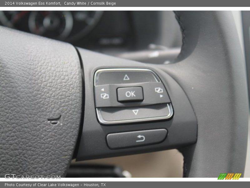 Candy White / Cornsilk Beige 2014 Volkswagen Eos Komfort