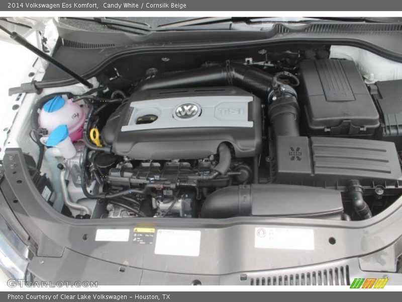 Candy White / Cornsilk Beige 2014 Volkswagen Eos Komfort