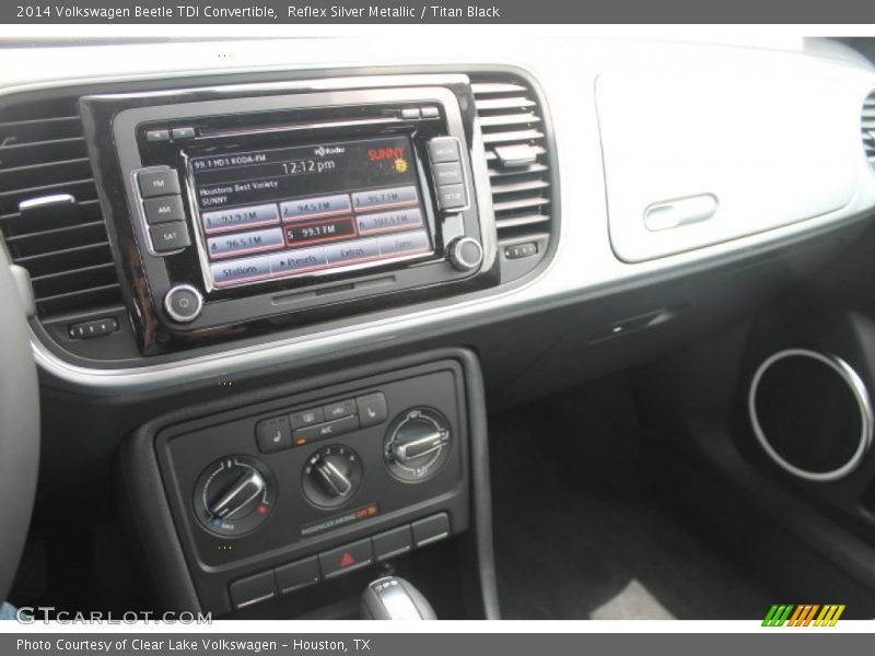 Reflex Silver Metallic / Titan Black 2014 Volkswagen Beetle TDI Convertible