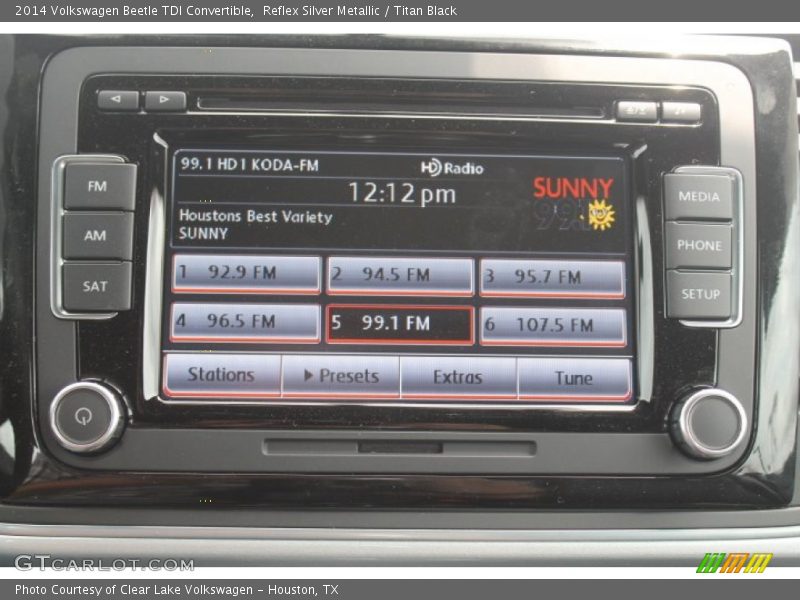 Reflex Silver Metallic / Titan Black 2014 Volkswagen Beetle TDI Convertible
