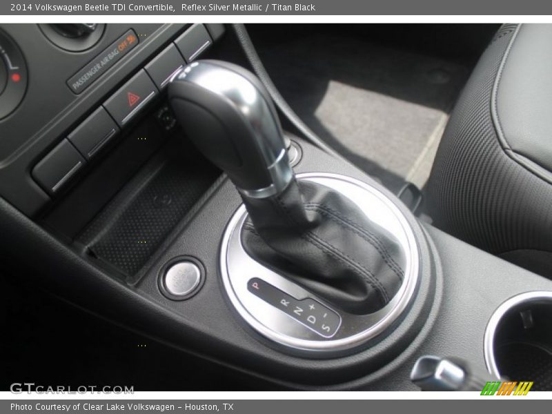 Reflex Silver Metallic / Titan Black 2014 Volkswagen Beetle TDI Convertible