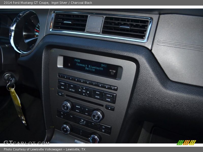 Ingot Silver / Charcoal Black 2014 Ford Mustang GT Coupe
