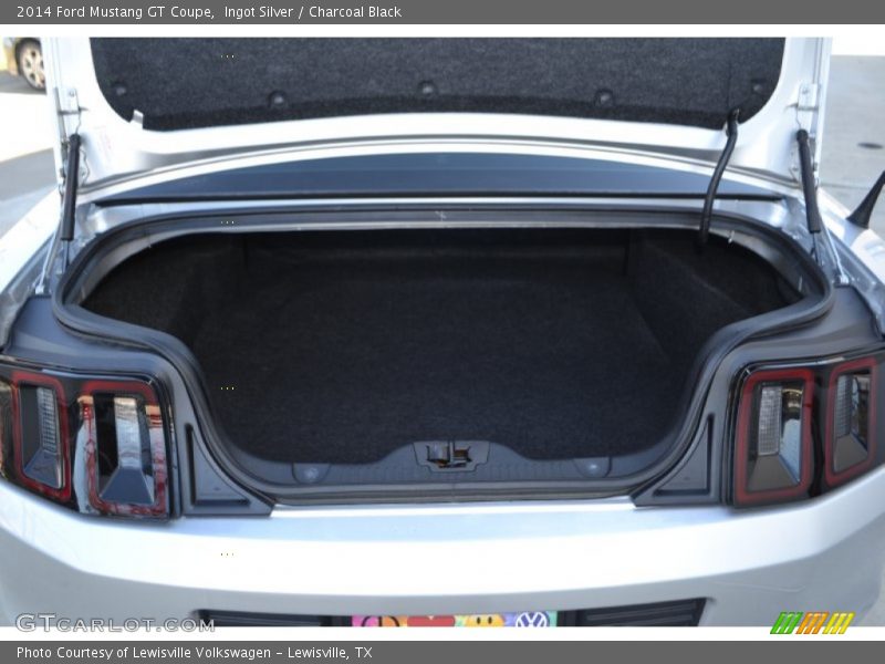 Ingot Silver / Charcoal Black 2014 Ford Mustang GT Coupe