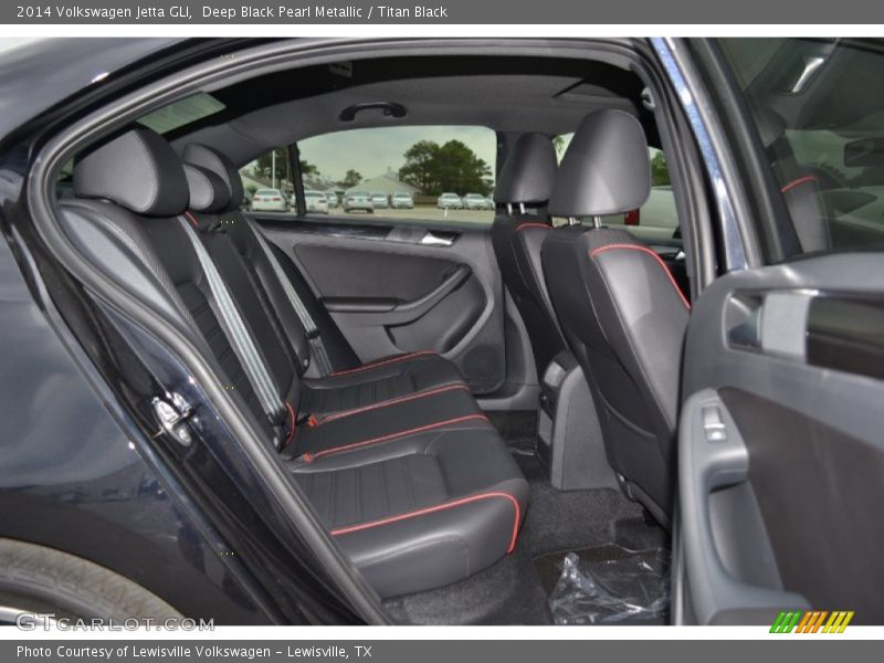 Deep Black Pearl Metallic / Titan Black 2014 Volkswagen Jetta GLI