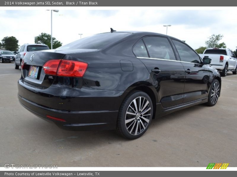 Black / Titan Black 2014 Volkswagen Jetta SEL Sedan