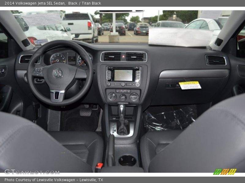 Black / Titan Black 2014 Volkswagen Jetta SEL Sedan