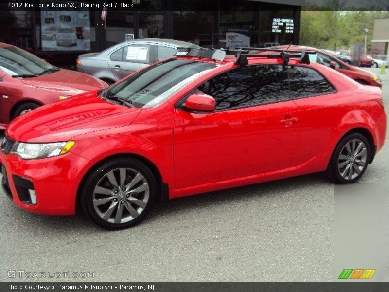 Racing Red / Black 2012 Kia Forte Koup SX