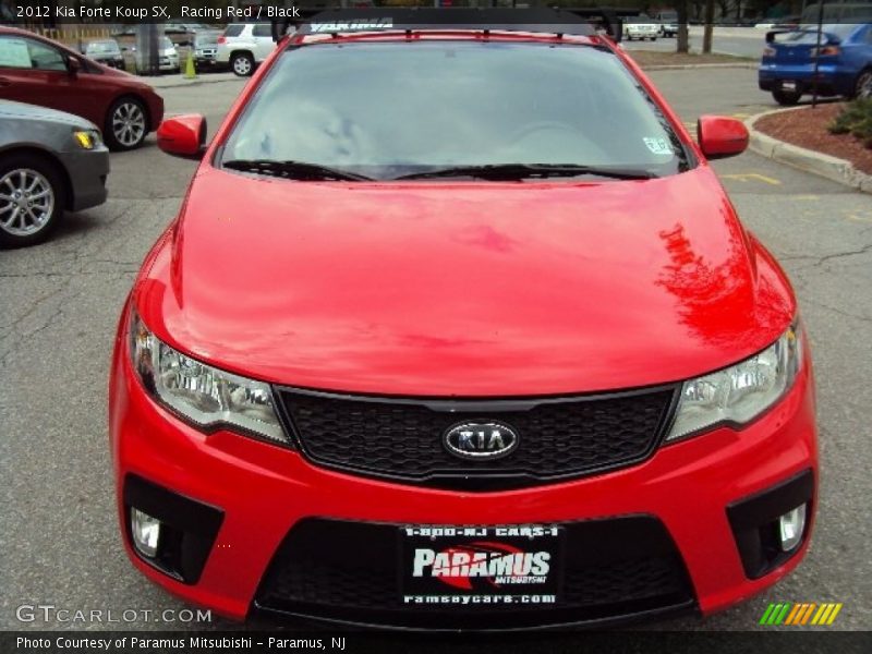 Racing Red / Black 2012 Kia Forte Koup SX