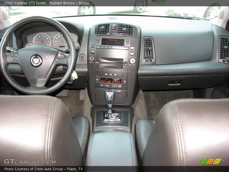 Radiant Bronze / Ebony 2007 Cadillac CTS Sedan
