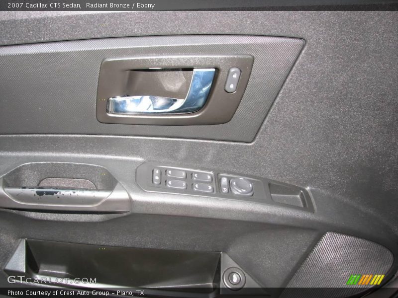 Radiant Bronze / Ebony 2007 Cadillac CTS Sedan