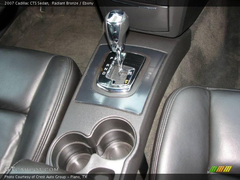 Radiant Bronze / Ebony 2007 Cadillac CTS Sedan