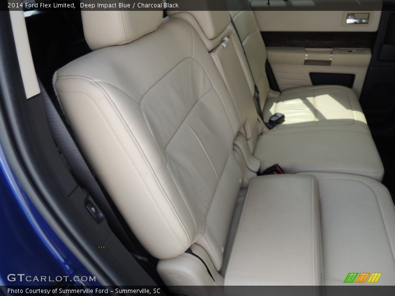 Deep Impact Blue / Charcoal Black 2014 Ford Flex Limited