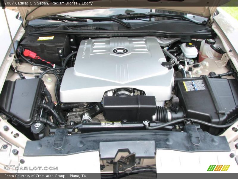 Radiant Bronze / Ebony 2007 Cadillac CTS Sedan