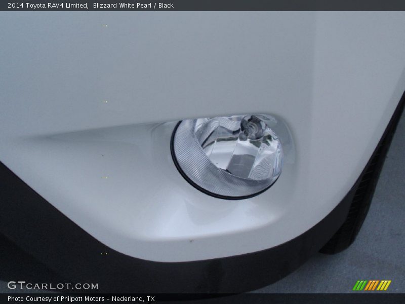 Blizzard White Pearl / Black 2014 Toyota RAV4 Limited