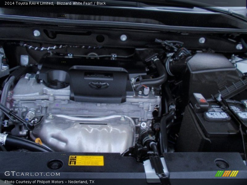 Blizzard White Pearl / Black 2014 Toyota RAV4 Limited