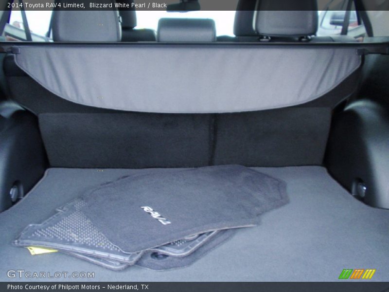 Blizzard White Pearl / Black 2014 Toyota RAV4 Limited