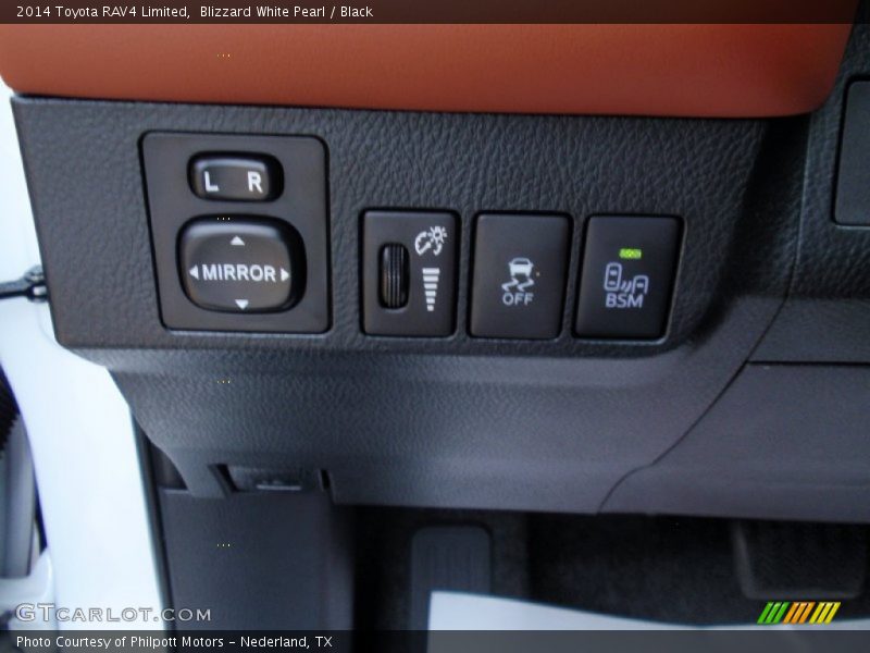 Blizzard White Pearl / Black 2014 Toyota RAV4 Limited