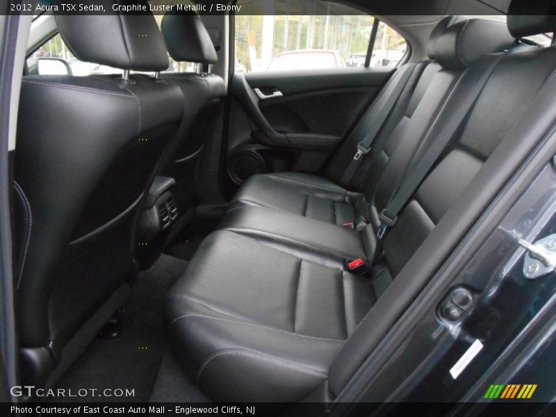 Graphite Luster Metallic / Ebony 2012 Acura TSX Sedan