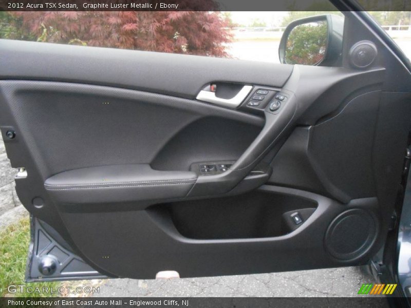 Graphite Luster Metallic / Ebony 2012 Acura TSX Sedan