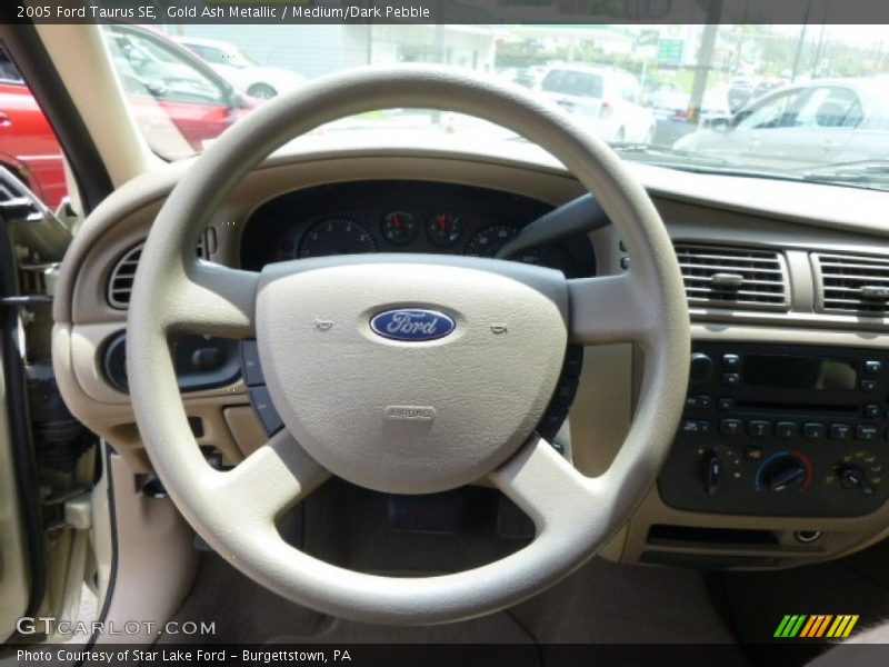 Gold Ash Metallic / Medium/Dark Pebble 2005 Ford Taurus SE