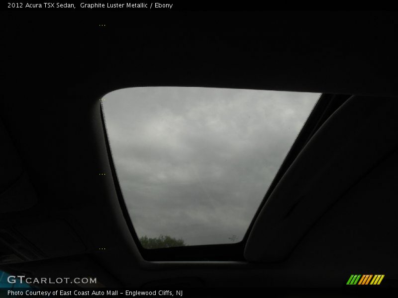 Graphite Luster Metallic / Ebony 2012 Acura TSX Sedan