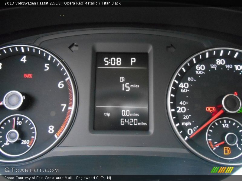 Opera Red Metallic / Titan Black 2013 Volkswagen Passat 2.5L S