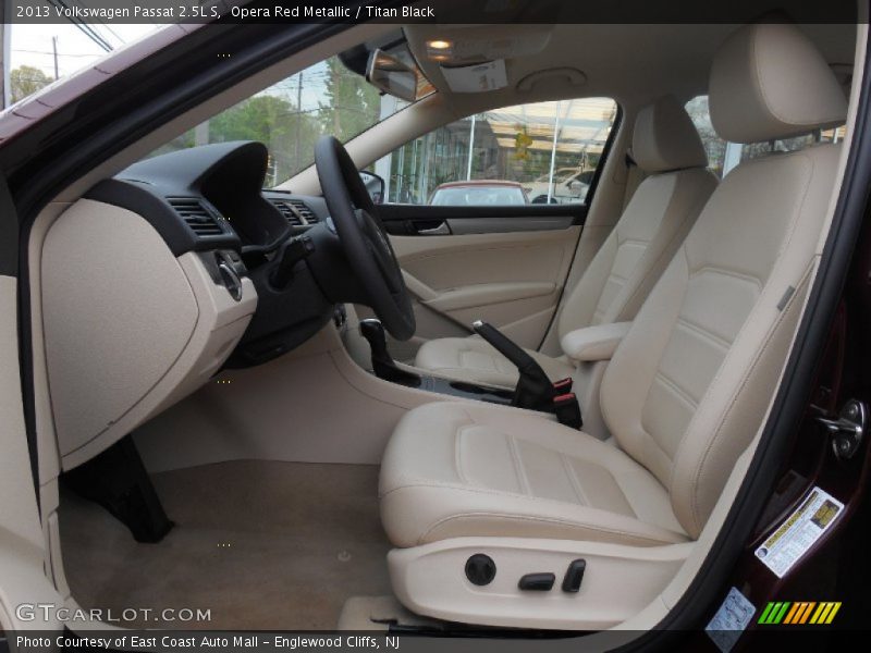 Opera Red Metallic / Titan Black 2013 Volkswagen Passat 2.5L S