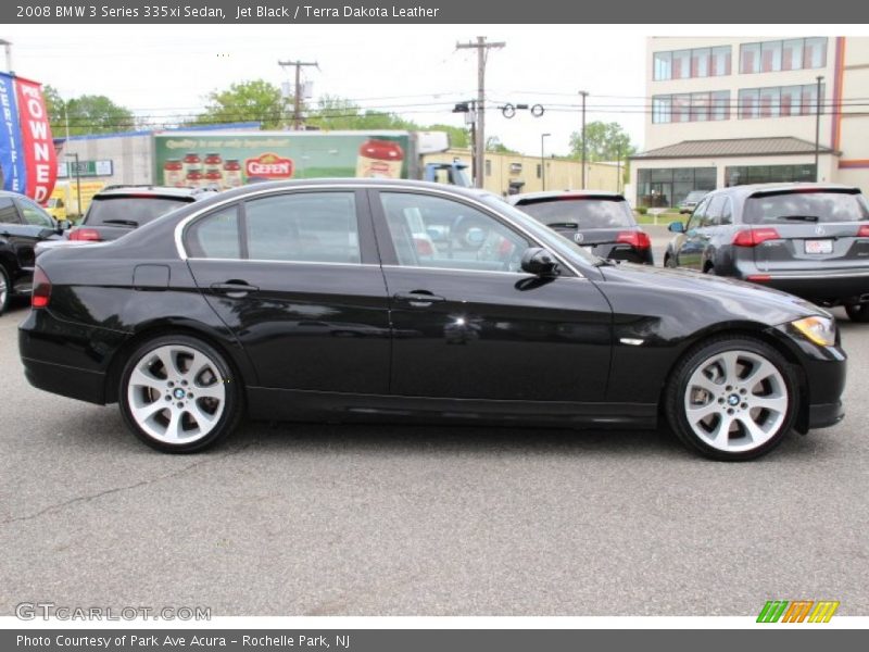 Jet Black / Terra Dakota Leather 2008 BMW 3 Series 335xi Sedan