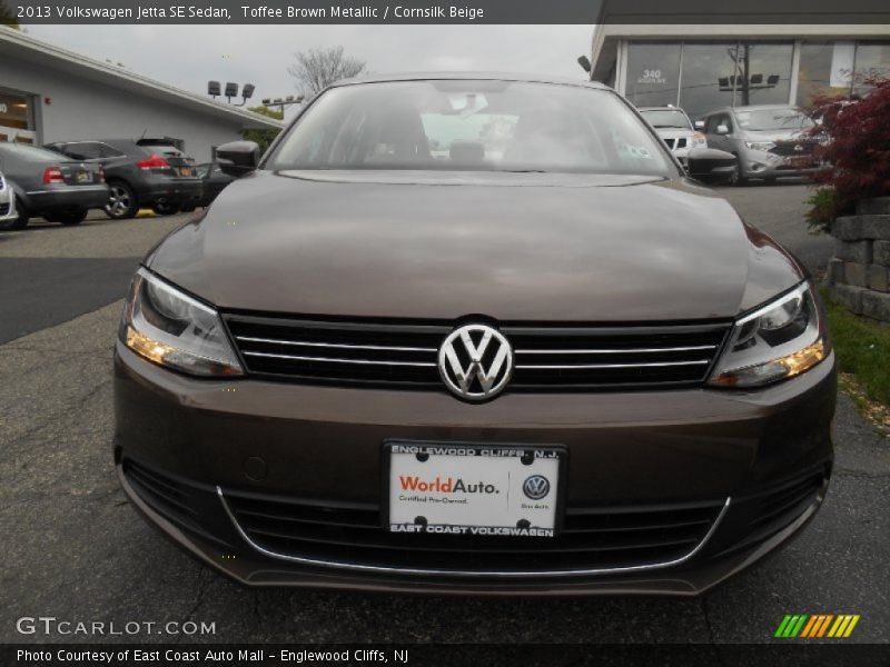 Toffee Brown Metallic / Cornsilk Beige 2013 Volkswagen Jetta SE Sedan