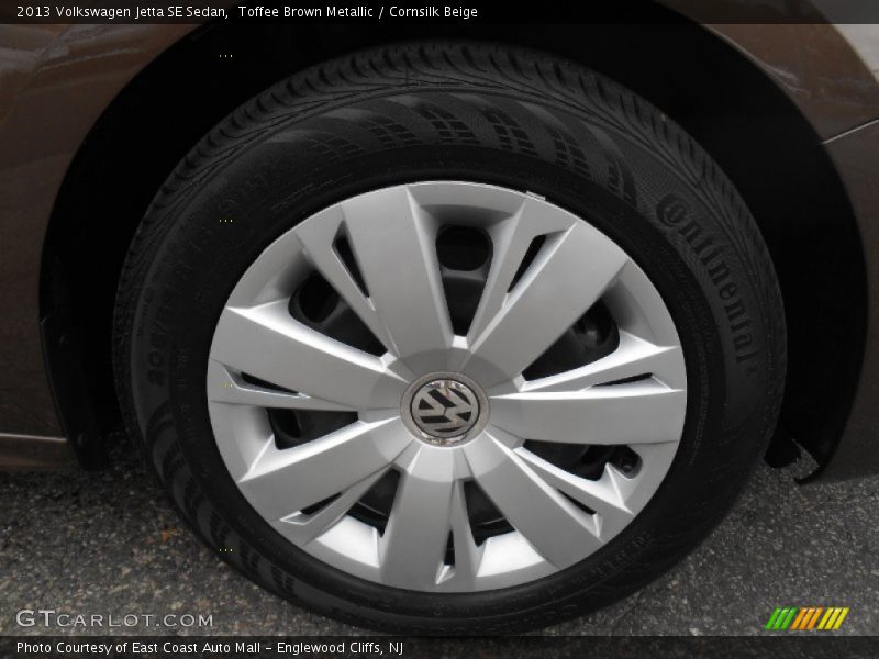 Toffee Brown Metallic / Cornsilk Beige 2013 Volkswagen Jetta SE Sedan