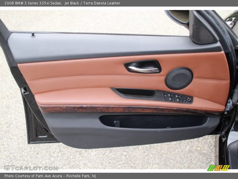 Jet Black / Terra Dakota Leather 2008 BMW 3 Series 335xi Sedan