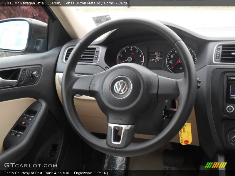 Toffee Brown Metallic / Cornsilk Beige 2013 Volkswagen Jetta SE Sedan