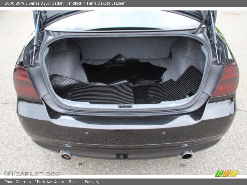 Jet Black / Terra Dakota Leather 2008 BMW 3 Series 335xi Sedan