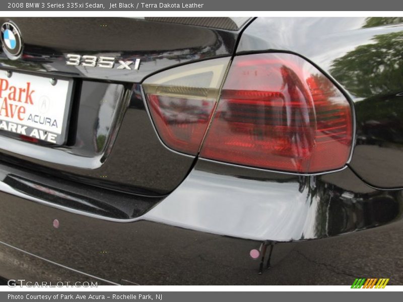 Jet Black / Terra Dakota Leather 2008 BMW 3 Series 335xi Sedan