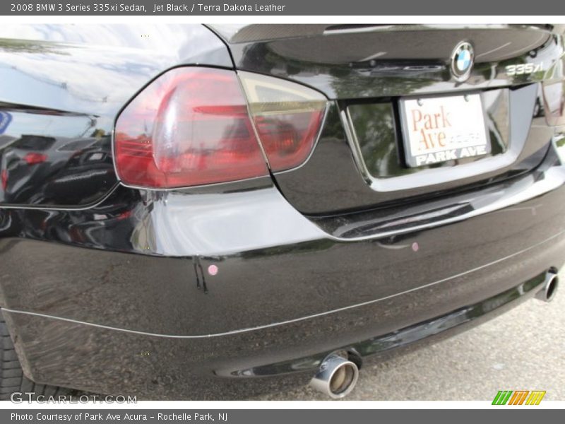 Jet Black / Terra Dakota Leather 2008 BMW 3 Series 335xi Sedan