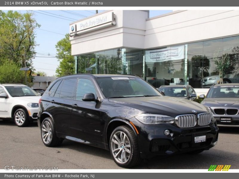Carbon Black Metallic / Mocha 2014 BMW X5 xDrive50i