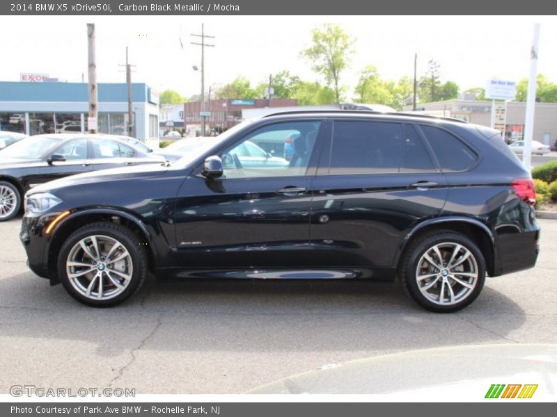 Carbon Black Metallic / Mocha 2014 BMW X5 xDrive50i