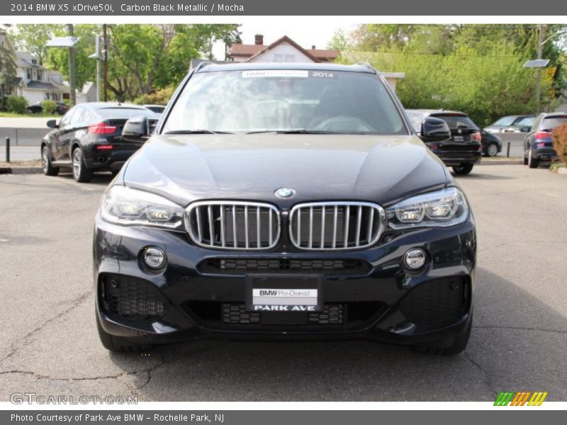 Carbon Black Metallic / Mocha 2014 BMW X5 xDrive50i