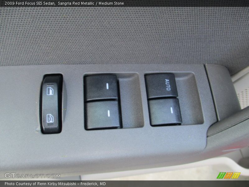 Sangria Red Metallic / Medium Stone 2009 Ford Focus SES Sedan