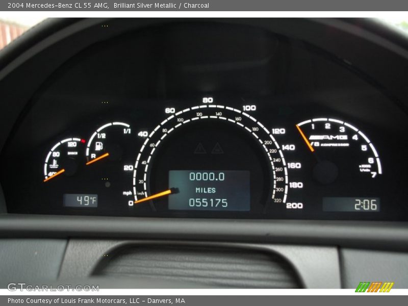  2004 CL 55 AMG 55 AMG Gauges