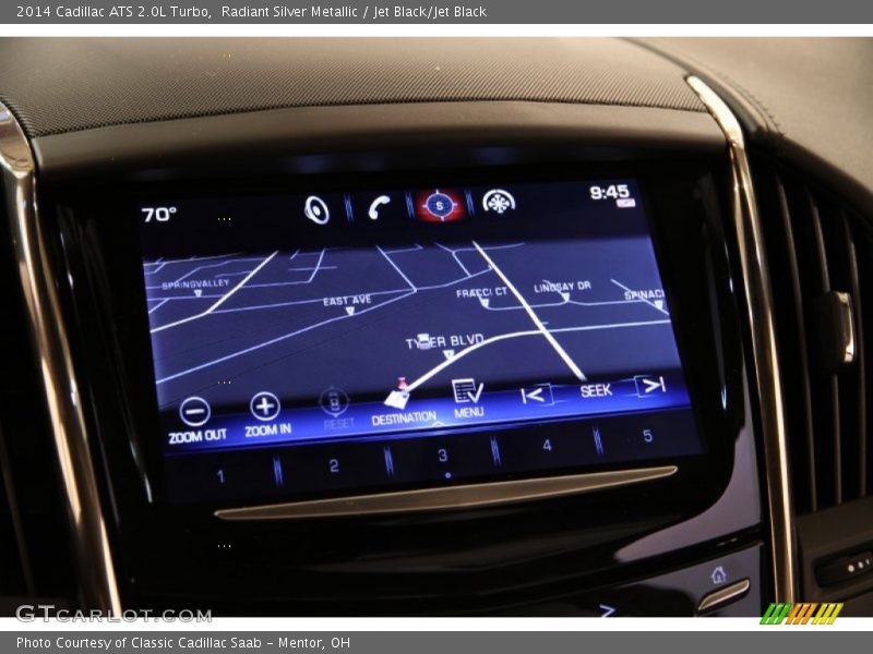 Navigation of 2014 ATS 2.0L Turbo