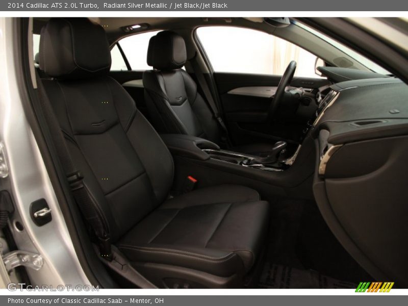 Radiant Silver Metallic / Jet Black/Jet Black 2014 Cadillac ATS 2.0L Turbo